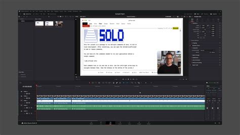 Adjusting the background - DaVinci Resolve for Screencasters