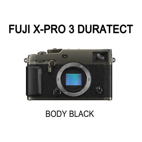 FUJI X-PRO 3 DURATECT FOTOCAMERA DIGITALE MIRRORLESS BODY - Fotottica