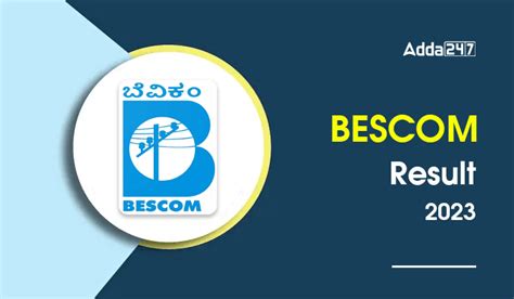 BESCOM Result 2023 Out, Download BESCOM Apprentice Merit List PDF
