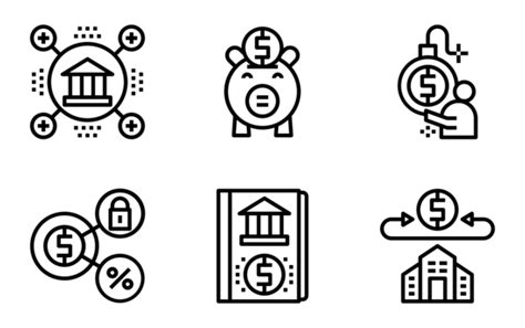 Management Icon Pack | Outline | 36 .SVG Icons