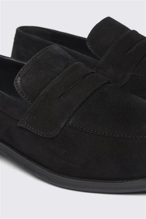 Black Suede Loafers | Buy Online at Moss