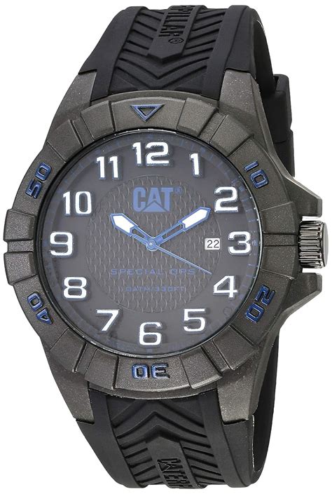 Caterpillar CAT Karbon Special Ops Analog Black Dial Men's Watch-K2.121 ...