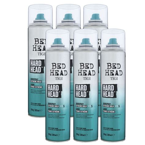 Tigi Bed Head Hard Head Hairspray extrem hold 6 x 385 m