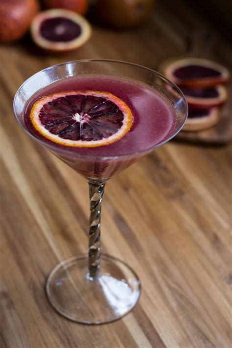 Blood Orange Ginger Martini | OMGfood