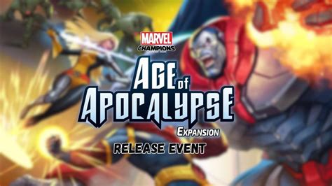 Marvel Champions Age of Apocalypse Release Event, Sailmakers, 11 tavern ...