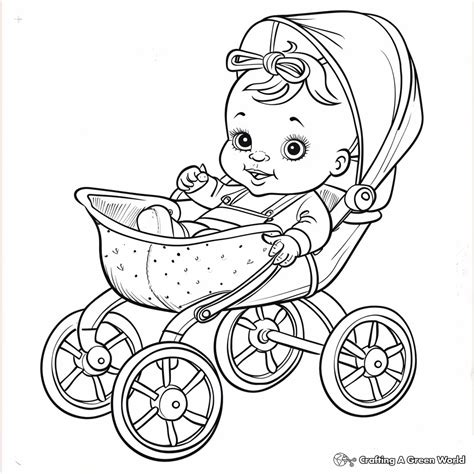 Baby Doll Coloring Pages - Free & Printable!