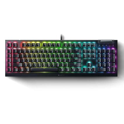 Amazon.in: Buy Razer BlackWidow V4 X -Yellow Switch 6 Dedicated Macro ...