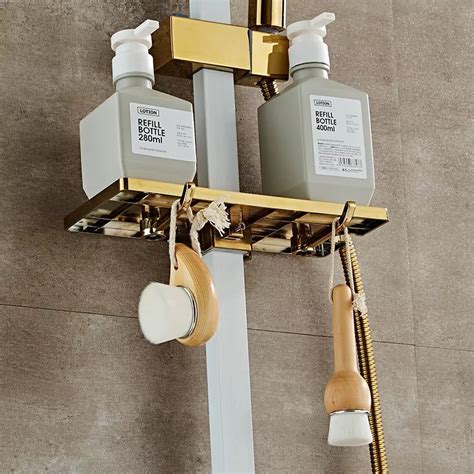 InArt Rainfall Shower Panel Faucets Set Wall Mounted Rain Shower Fauce ...