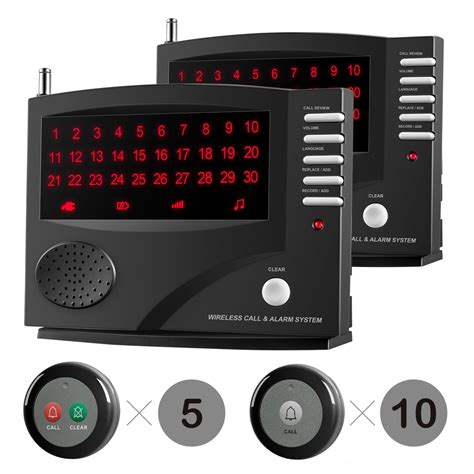 Wireless Call System Nurse Call System 2 Central Monitoring Unit ...