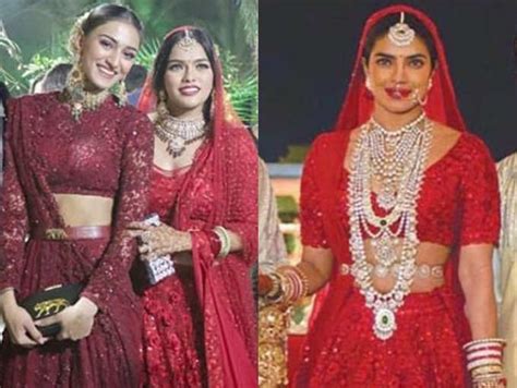 New bride Sonyaa Ayodhya twins with Erica Fernandes in matching red ...