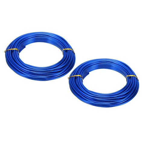 32.8ft Aluminum Wire, 2pcs Jewelry Wire Aluminum Craft Wire 3mm 9 Gauge ...