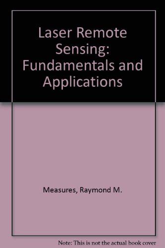 Buy Laser Remote Sensing: Fundamentals and Applications Book Online at ...