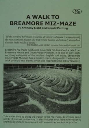 Buy A Walk to Breamore Miz-Maze Book Online at Low Prices in India | A ...