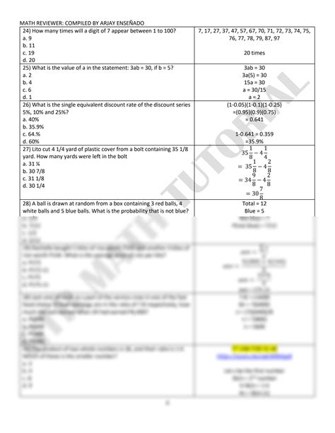 Image result for CSE Math Problems