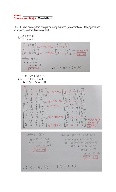 Solving 3 System Using Matrices 的图像结果