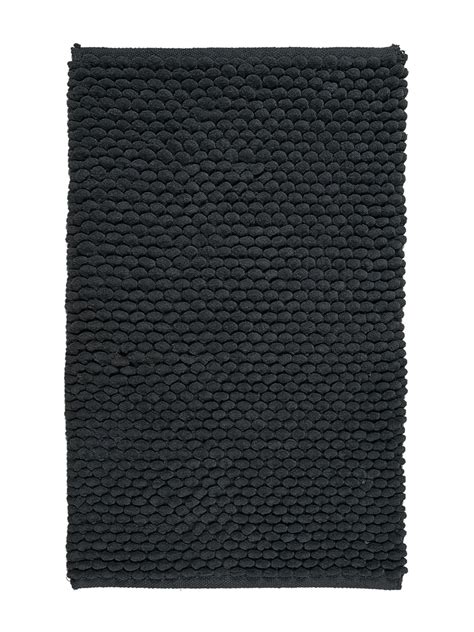 Buy Basic Plush Chenille Bath Mat Grey | Saral Home
