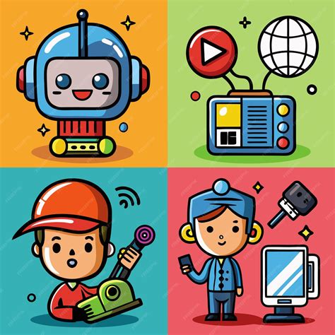 Technology Cartoon 的图像结果