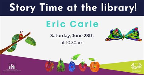 Eric Carle Storytime, Anza Valley Community Library, 28 June 2025 ...