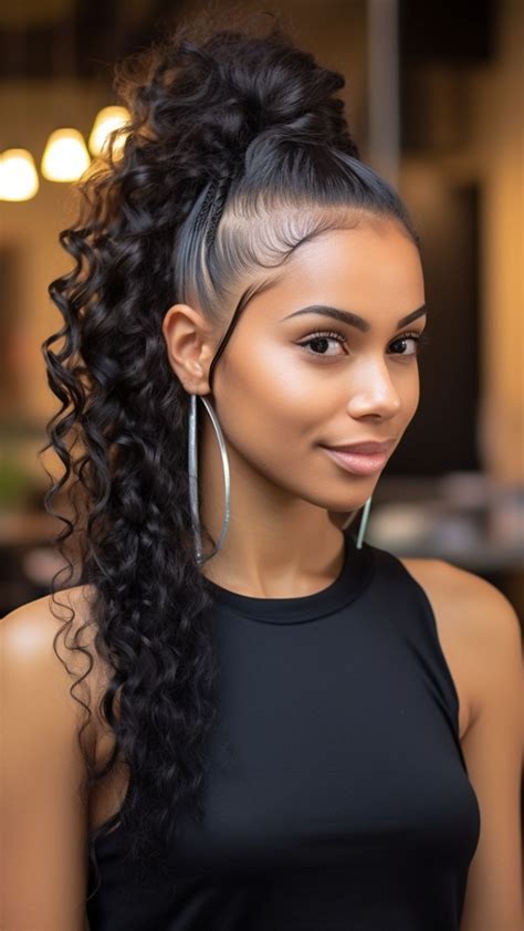 25 Weave Ponytail Hairstyles for All Hair Types for Show-Stopping ...