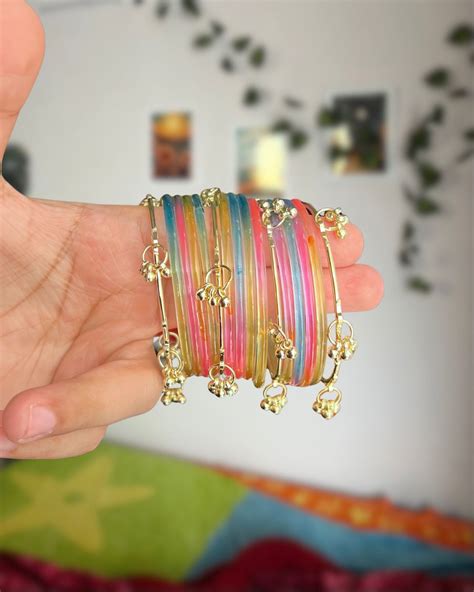 Multi Color // Jelly Bangles with Ghungroo (12+4) – Rocket