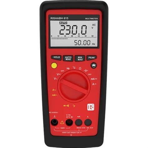 Measuring Instruments - Rishabh Digital Multimeter Trader - Wholesaler ...
