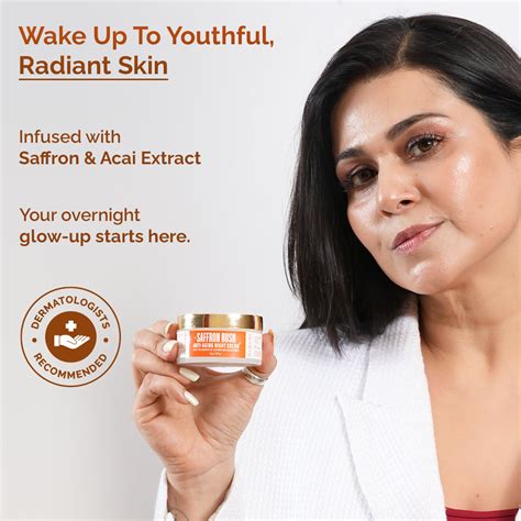Saffron Rush - Anti-Aging Saffron Night Cream | Humuss Beauty