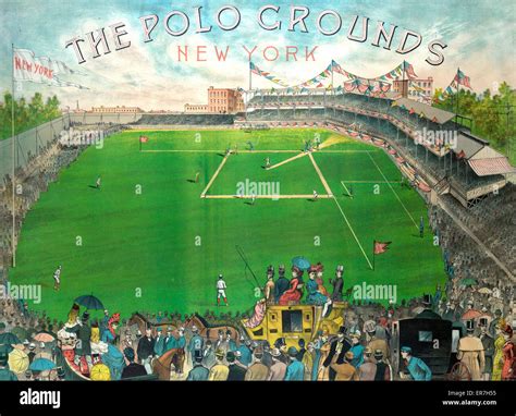The polo grounds. New York Stock Photo - Alamy