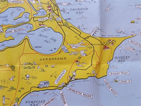 c.1960 Rottnest Island, near Perth, Western Australia Pictorial Touris – The Old Map Shop