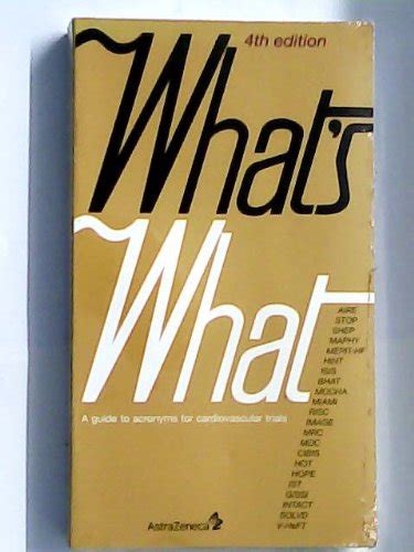 Amazon.in: Buy WHAT'S WHAT: A Guide to Acronyms for Cardiovascular ...