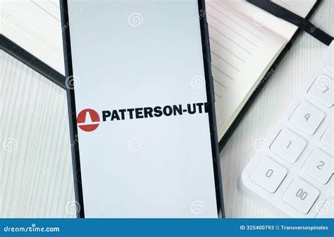 New York, USA - 30 June 2024: Patterson-UTI Energy Logo on Phone Screen ...