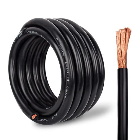 Buy Kimbluth 4 Gauge Battery Cable Oxygen Free Copper Wire, 20ft 4 AWG ...