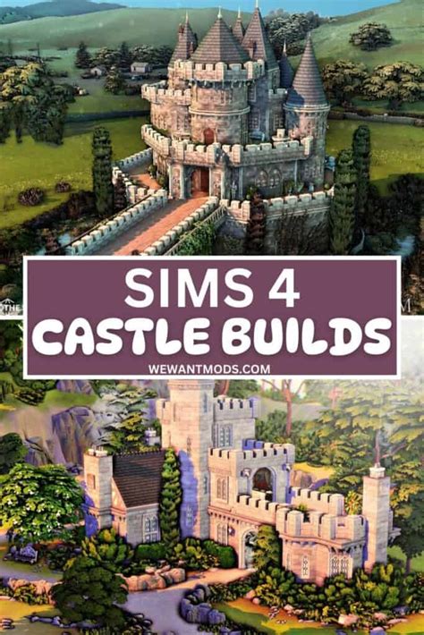 Sims 4 Castle 的图像结果