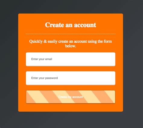 Image result for CSS Tutorial Registration Form