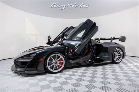 Used 2019 McLaren Senna Coupe ONLY 553 Miles MSO Diamond Black! TONS of ...