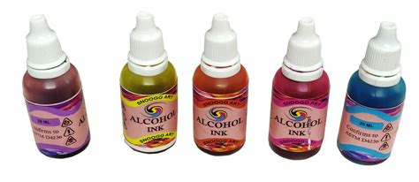 Alcohol Ink Vibrant Colours Alcohol-based Ink for Resin Petri Dish ...
