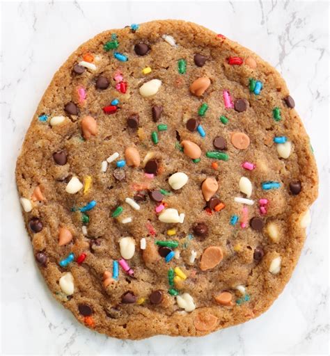 Single-Serving Giant Chocolate Chip Cookie – Six Vegan Sisters