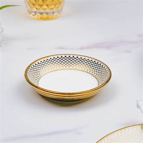Aurelea Dessert Plate Online - Premium Small Plate | Nestasia