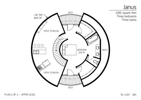 Janus Floor Plans Monolithic Dome Homes
