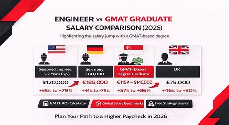 Engineer vs GMAT Graduate Salary Comparison (2026)