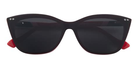 Jeremiah Cat Eye - Red Eyeglasses