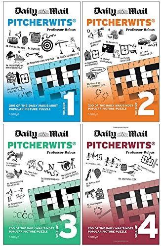 Daily mail puzzle books volume 1-4 collection set : Amazon.in: Books