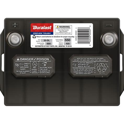 Duralast Group Size 35 Battery 35-DL