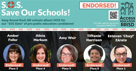 Just in! Access RRISD candidate endorsements! - Access Education RRISD