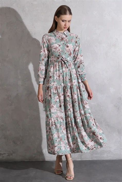 Long Floral Dresses | Long Sleeve Floral Dresses for Women – Modora UK