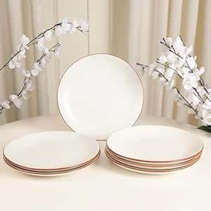 The White Space Living Premium Stoneware Dinner Set | Handcrafted ...