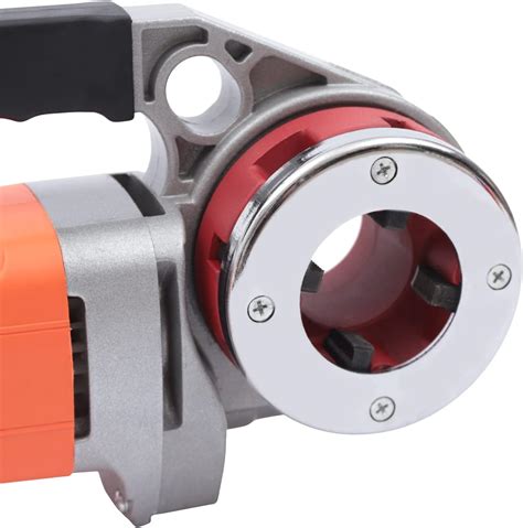 Buy 2300W Electric Pipe Threader Ratchet Type w/ 6 Dies Set 1/2 to 2 ...