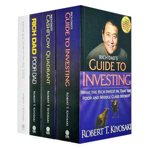 Robert T. Kiyosaki 4 Books Collection Set (Rich Dad Poor Dad, Cashflow Quadrant, Guide to ...