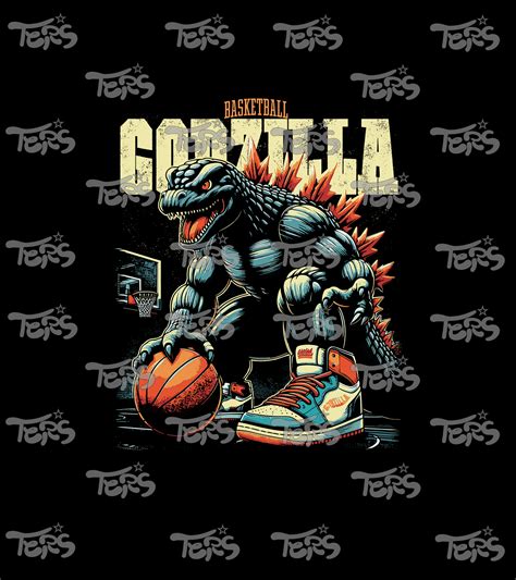 Polera Godzilla Basketball