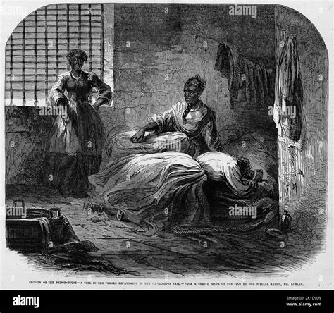 Secrets of the prison-house - A cell in the female department of the ...