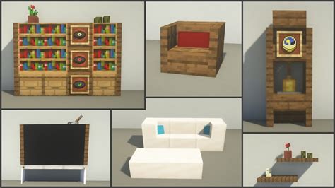 Cool Ideas For Furniture In Minecraft at Emma Sparks blog